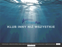 Tablet Screenshot of fitness-fun.pl